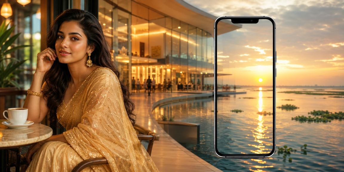 বাংলাদেশে শাড়ি পরিহিত মডেল ভিআইপি বোনাস ও লেনদেন সুবিধা উপভোগ করছেন