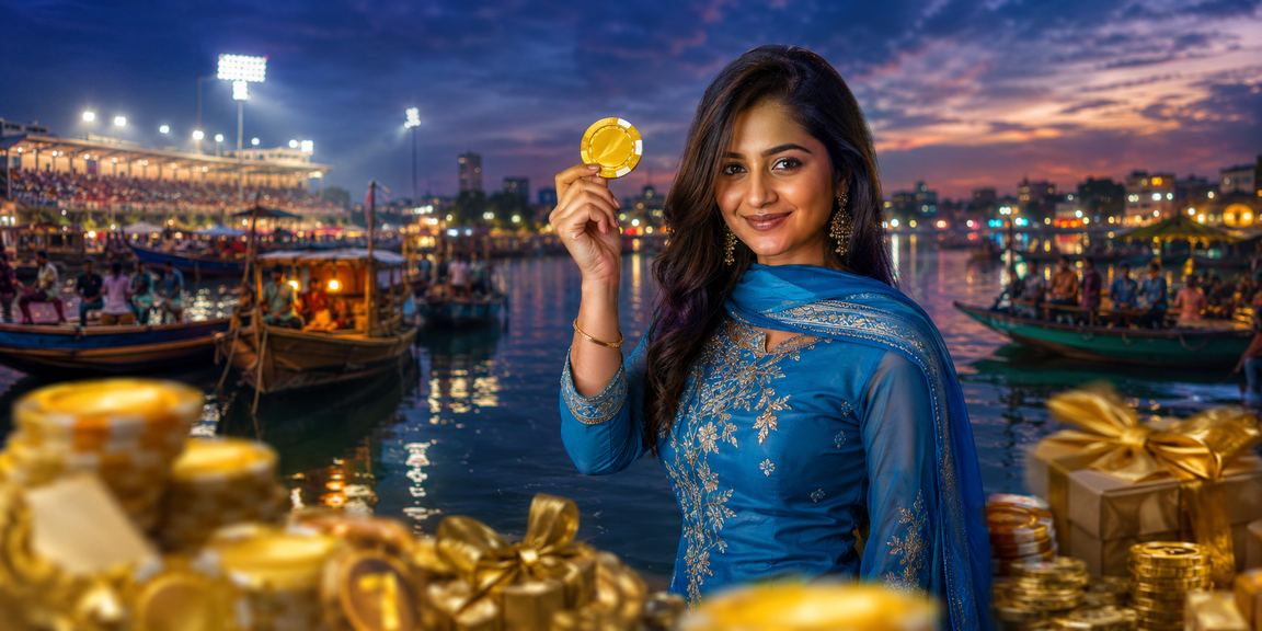 বরিশালে সালোয়ার কামিজ পরিহিত মডেল রিবেট বোনাস ও লেনদেন উপভোগ করছেন