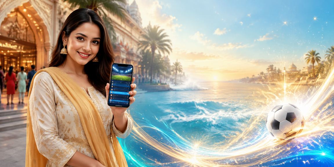 রাজশাহীর মডেল ফুটবল বেটিং স্ক্রিন দেখাচ্ছেন